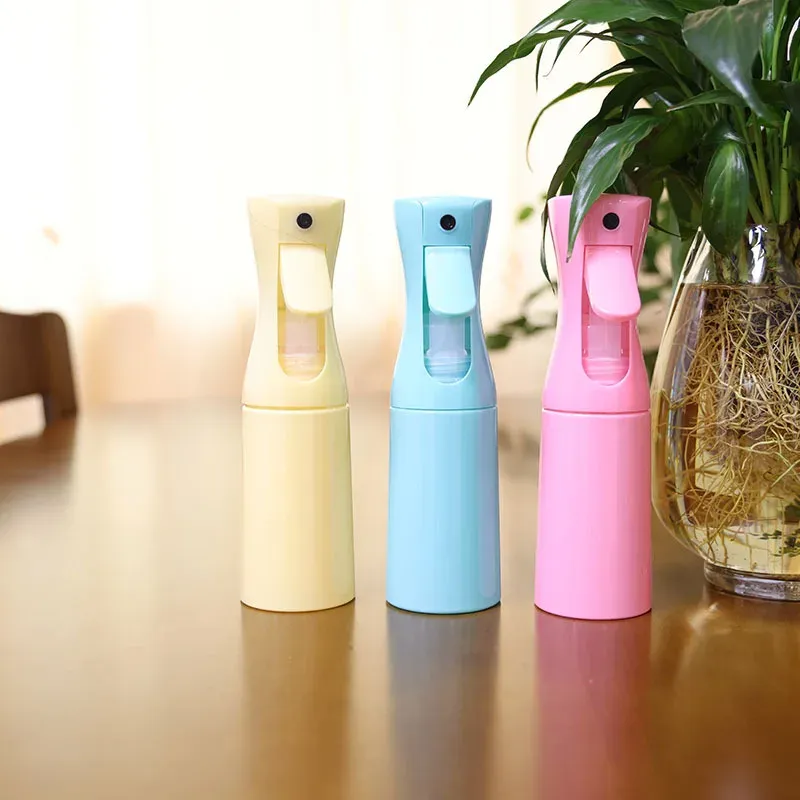 Flacon pulvérisateur rechargeable à brume fine, 200/300/500 ml, pour salon de coiffure, hydratation quotidienne et jardinage 4