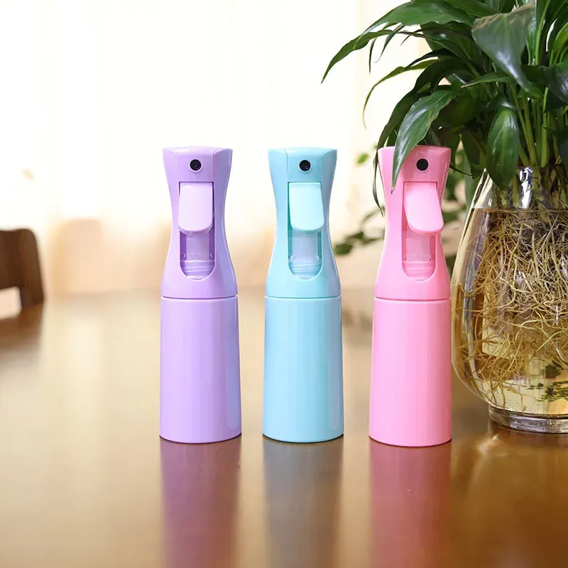 Flacon pulvérisateur rechargeable à brume fine, 200/300/500 ml, pour salon de coiffure, hydratation quotidienne et jardinage 3