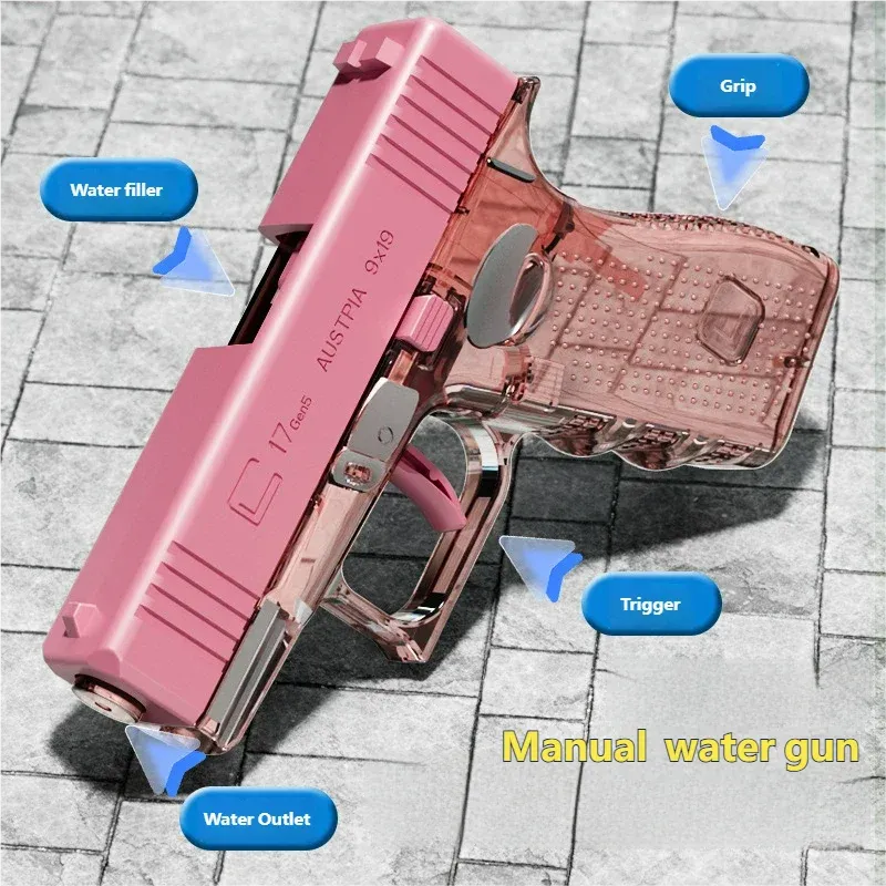 Pistolet à eau miniature pour jeux d'extérieur, idéal pour fêtes à la piscine et à la plage 4