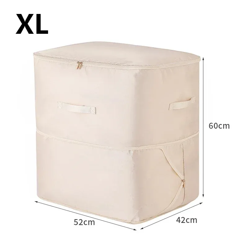 Sac de rangement compressible anti-poussière, grande capacité et résistant à l'humidité, pour vêtements, couettes et organisation 10