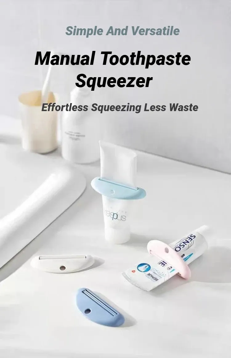Presse-dentifrice manuel simple et polyvalent