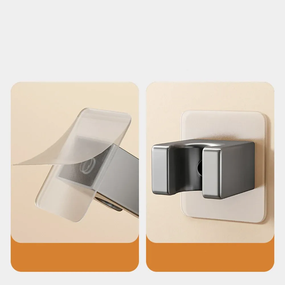 Support de pommeau de douche sans perçage, finition soignée