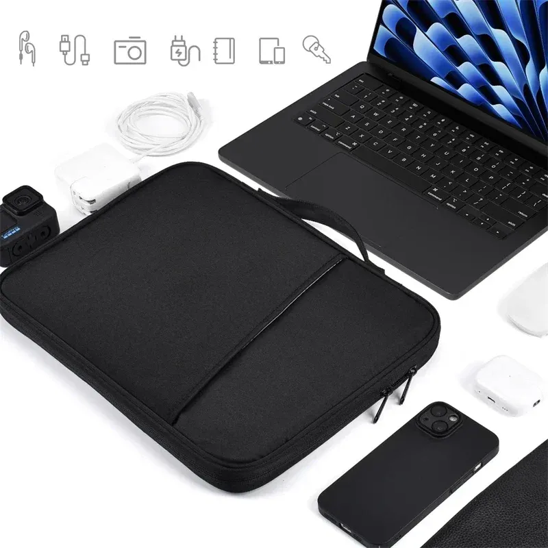 Housse de transport étanche avec poignée pour MacBook Neo 13 (2026), MacBook Air et MacBook Pro 12, 14, 15 et 16 pouces 5