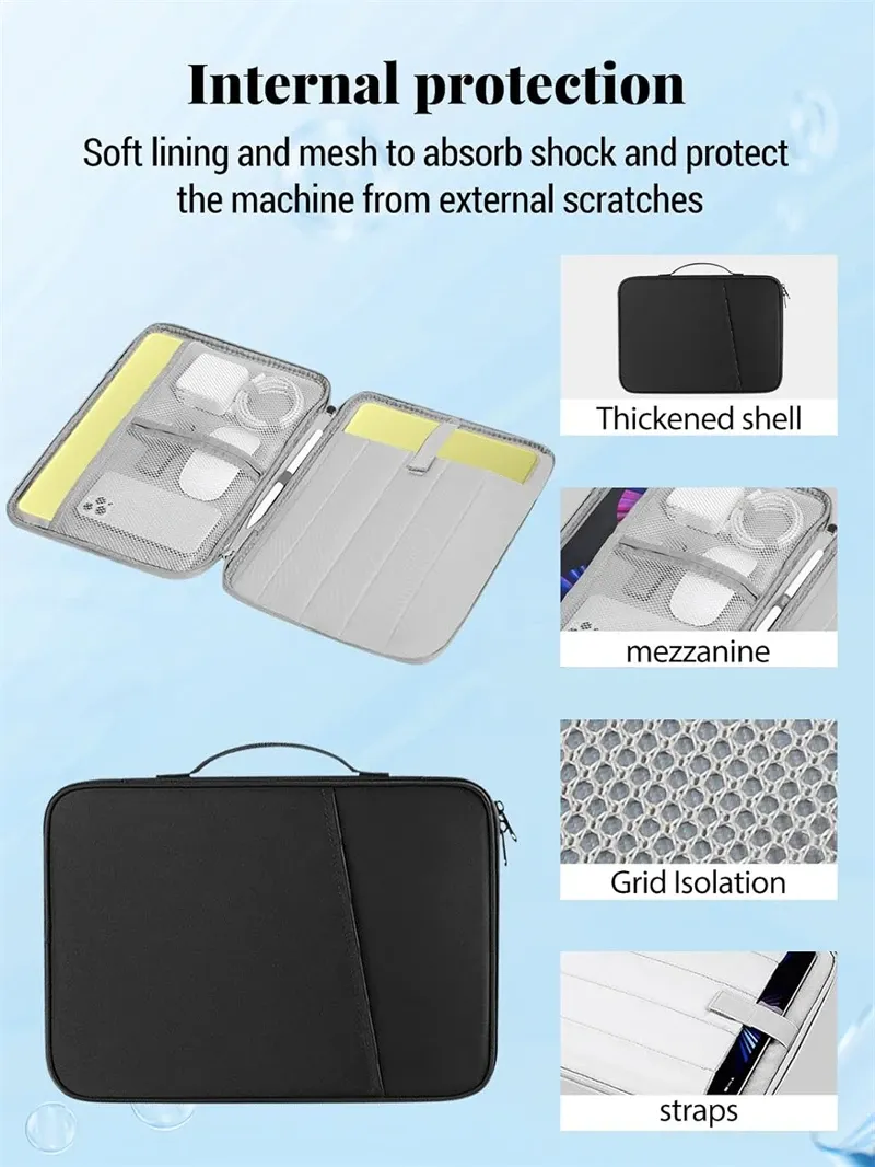 Housse de transport étanche avec poignée pour MacBook Neo 13 (2026), MacBook Air et MacBook Pro 12, 14, 15 et 16 pouces 6