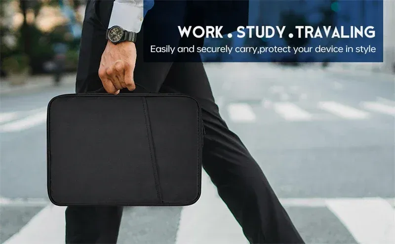 Housse de transport étanche pour MacBook vue d'ensemble