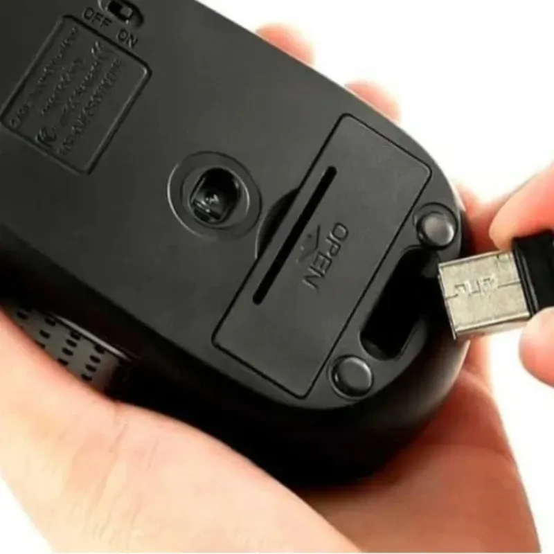 Souris de jeu sans fil 2,4 GHz pour PC et ordinateur portable, avec récepteur USB 6