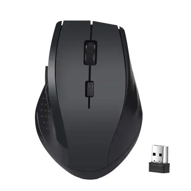 Souris de jeu sans fil 2,4 GHz pour PC et ordinateur portable, avec récepteur USB 8