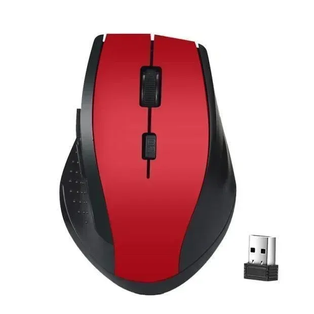 Souris de jeu sans fil 2,4 GHz pour PC et ordinateur portable, avec récepteur USB 9