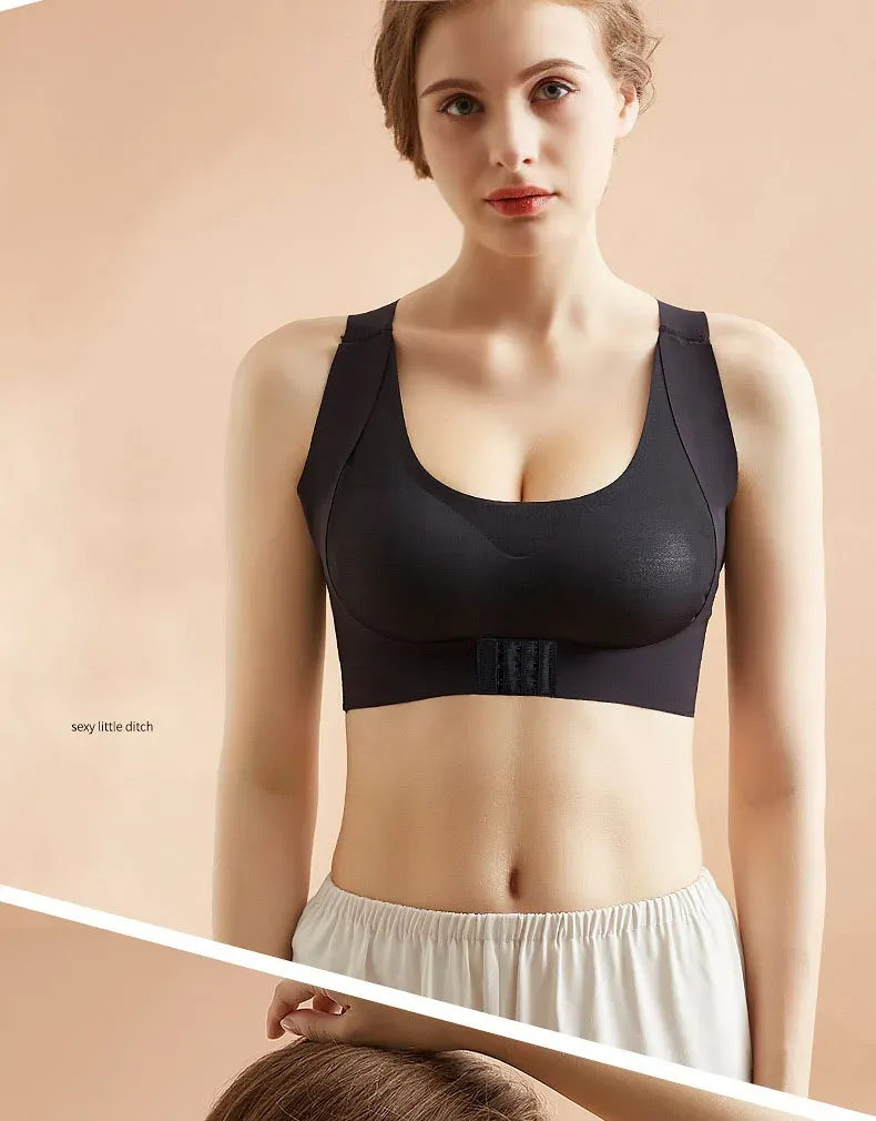 Soutien-gorge correcteur de posture, mise en situation sportive