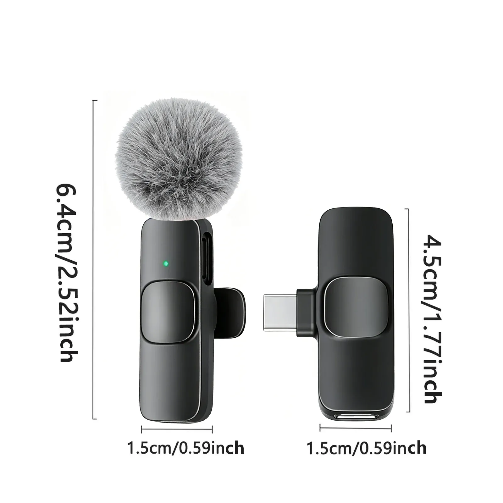 Microphone cravate sans fil professionnel