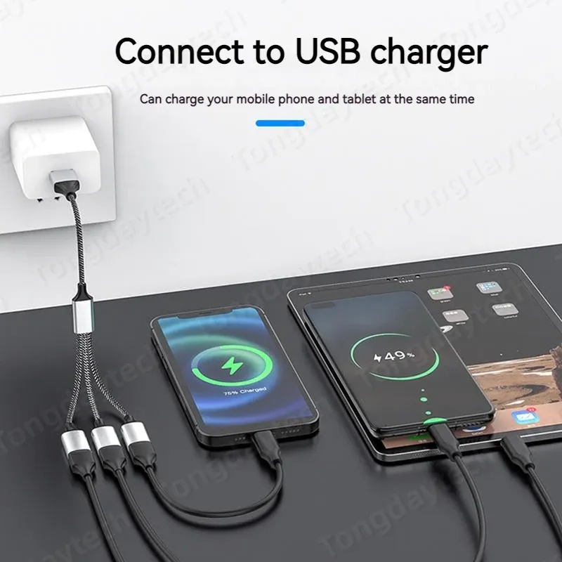 Gros plan sur les ports du hub USB