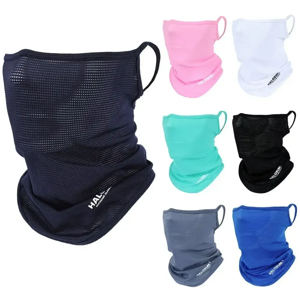 Cagoule d'été en soie glacée, protection solaire UV, respirante et coupe-vent pour le cyclisme, la randonnée et les activités de plein air 5