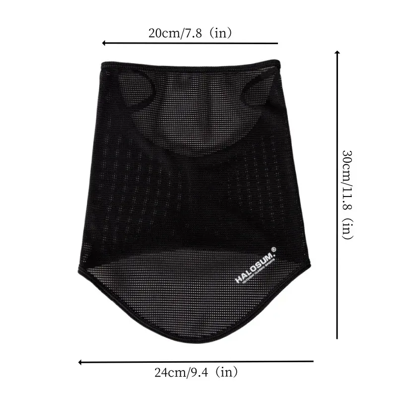 Cagoule d'été en soie glacée, protection solaire UV, respirante et coupe-vent pour le cyclisme, la randonnée et les activités de plein air 6
