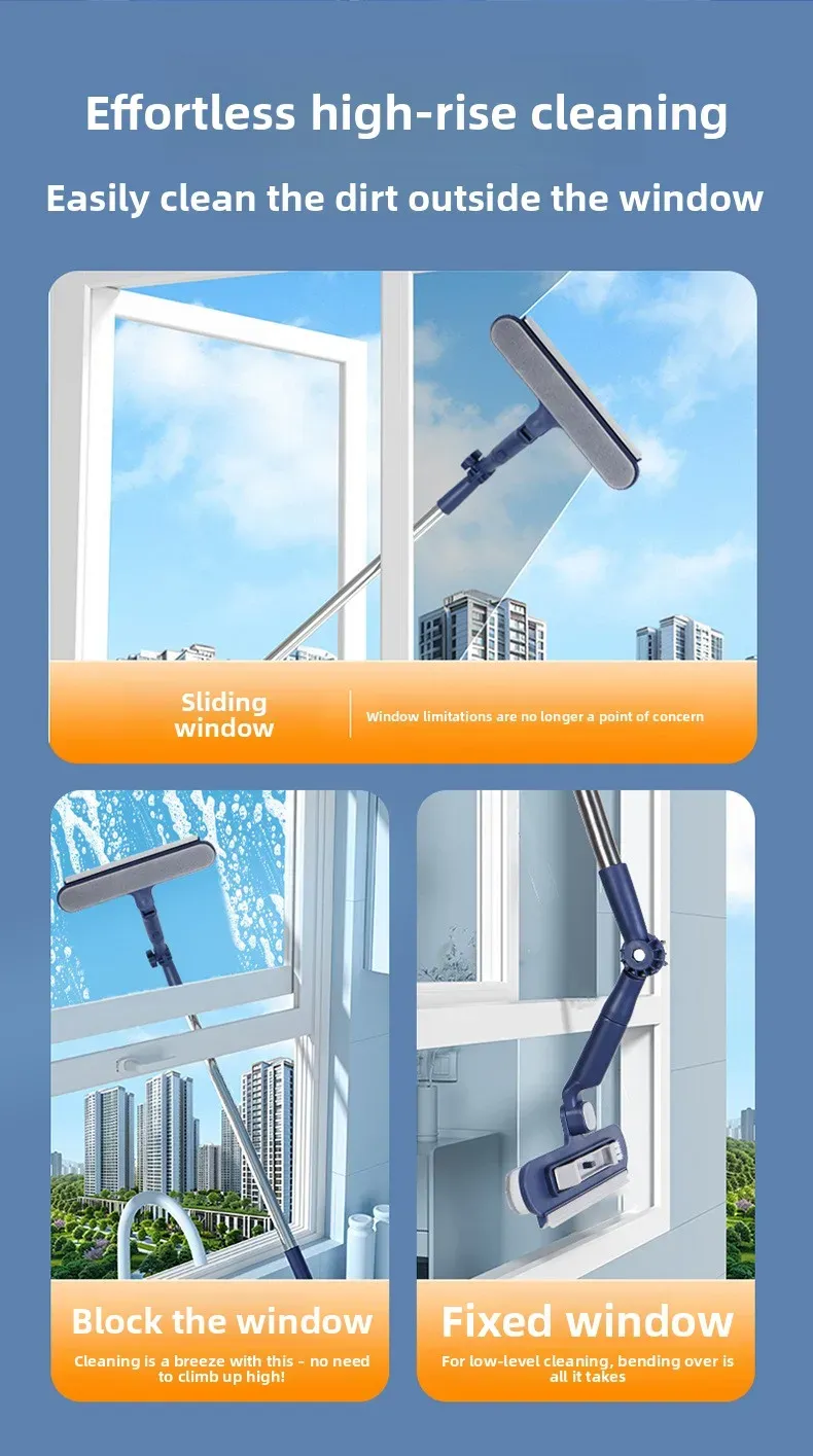 Nettoyage d'une façade vitrée