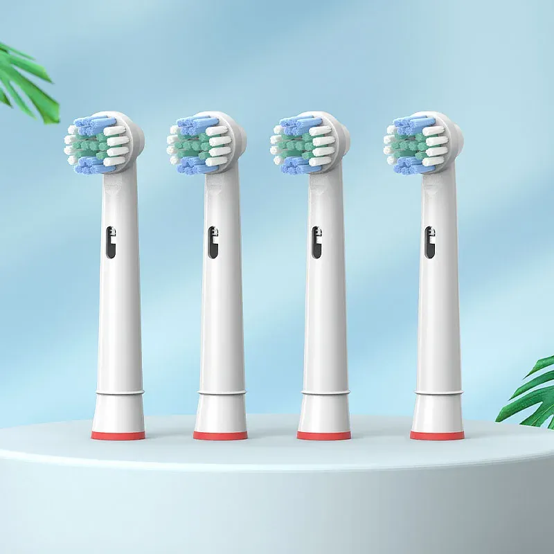 Détail des filaments de la tête de brosse