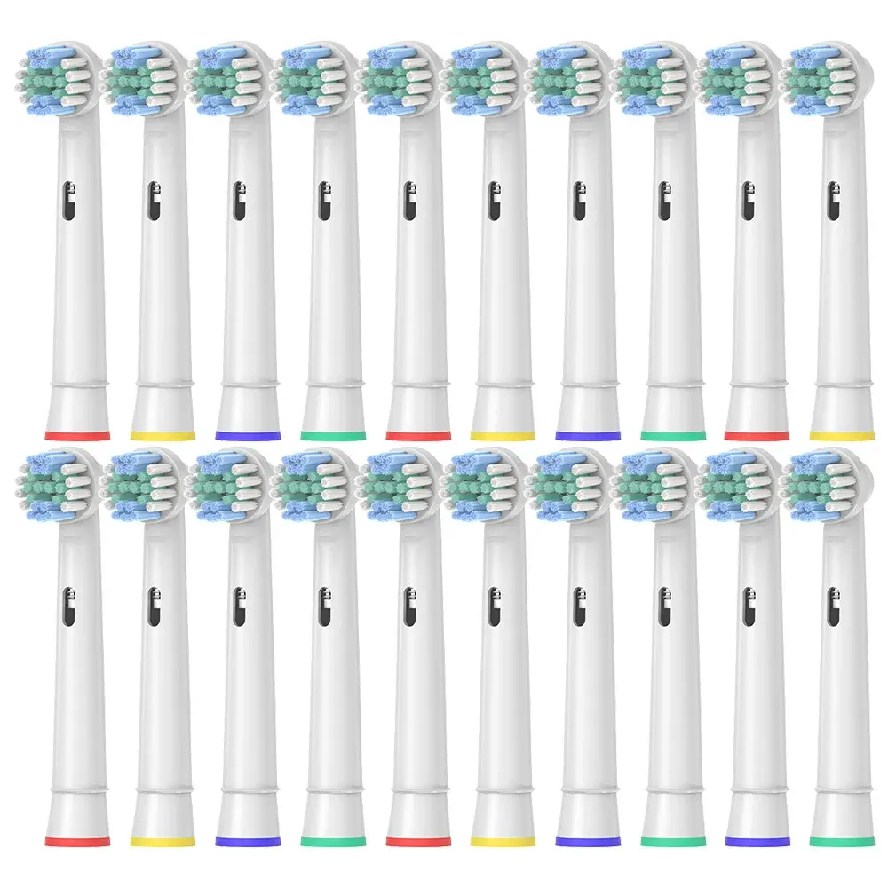 Têtes de brosse de rechange pour brosse à dents électrique, nettoyage en profondeur, compatibles D100, D25, D30, D32, 4739, 3709, 3744 9