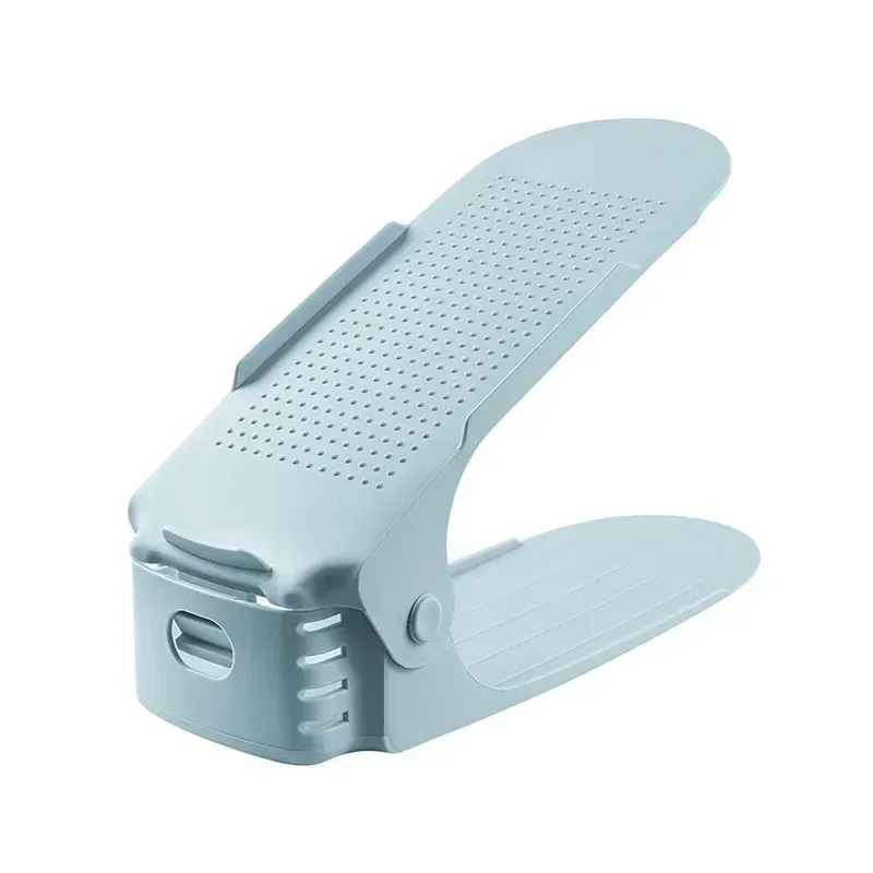 Organisateur à chaussures empilable réglable 10 pièces, gain de place, pour placard 11