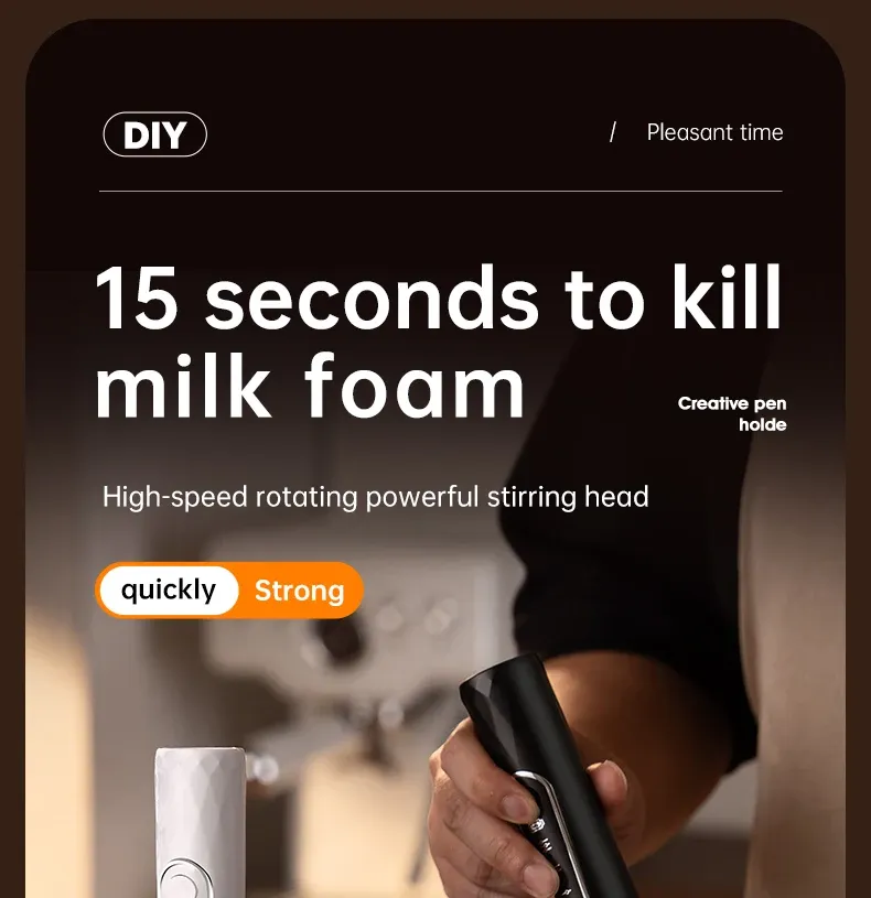 Préparation d'un café avec mousse de lait