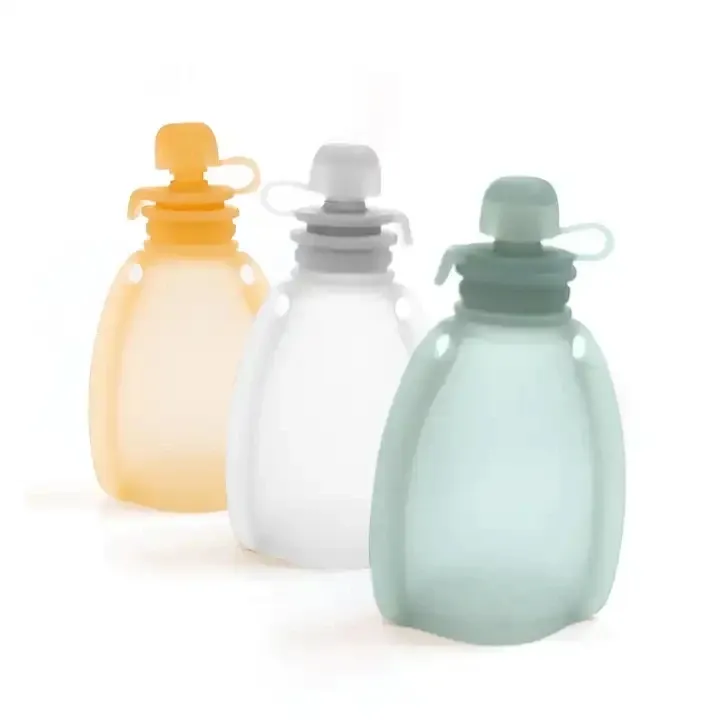 Pochettes alimentaires pour bébé réutilisables