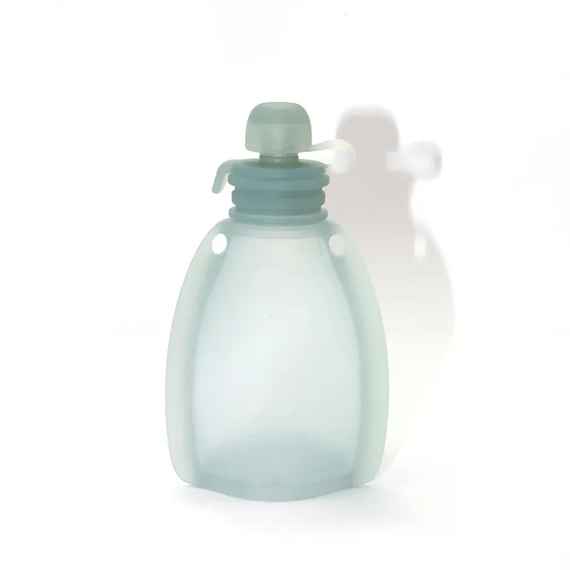 Pochettes alimentaires réutilisables pour bébé, sans BPA, à presser 7