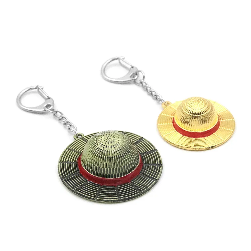 Porte-clés chapeau de paille, ambiance lifestyle