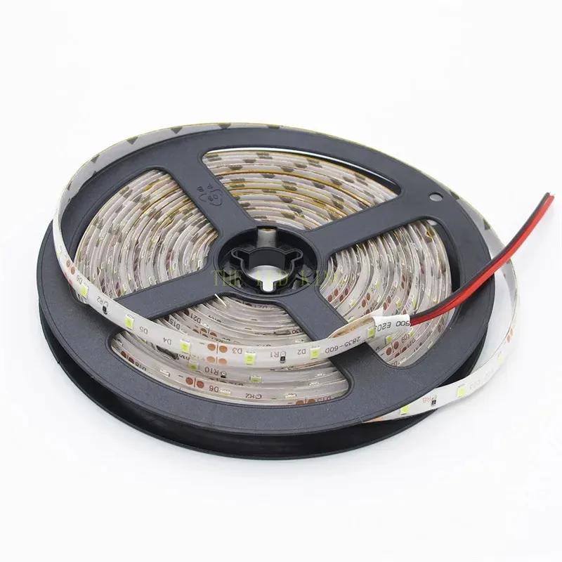 Bande LED RGB 12 V CC 5 m 300 LED SMD 2835 Bleu Rouge Vert Jaune Blanc Blanc Chaud Ruban Flexible 2