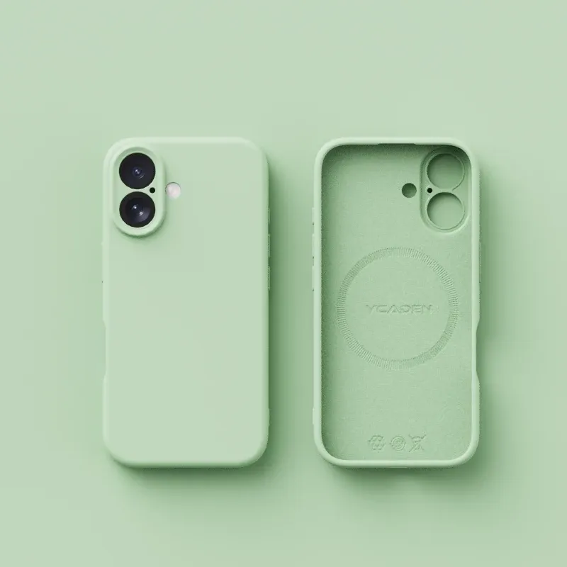 Coque magnétique en silicone liquide, vue d'ensemble