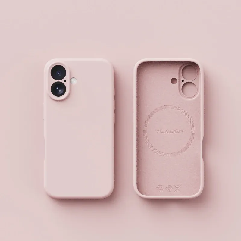 Coque de téléphone magnétique en silicone liquide, originale, pour iPhone 18, 17 Air, 16 Plus, 15, 14, 13, 12, 17 Pro Max, compatible MagSafe, finition mate 10