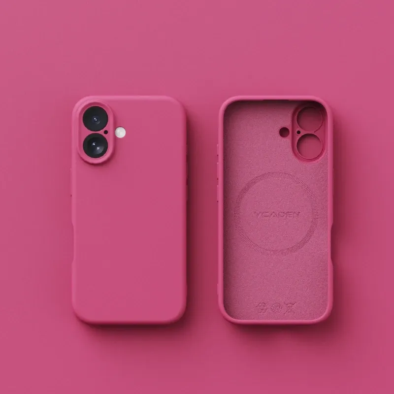 Coque de téléphone magnétique en silicone liquide, originale, pour iPhone 18, 17 Air, 16 Plus, 15, 14, 13, 12, 17 Pro Max, compatible MagSafe, finition mate 13