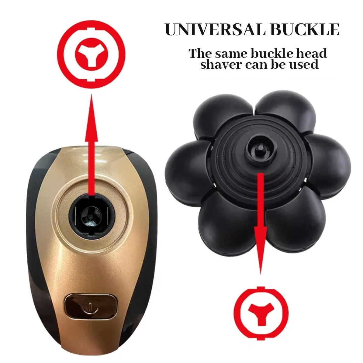 Têtes de rasoir électriques de remplacement 3D, 4D, 5D, 6D, 7D, 8D, 9D | Tondeuse nez, tondeuse à cheveux et têtes de massage facial 6