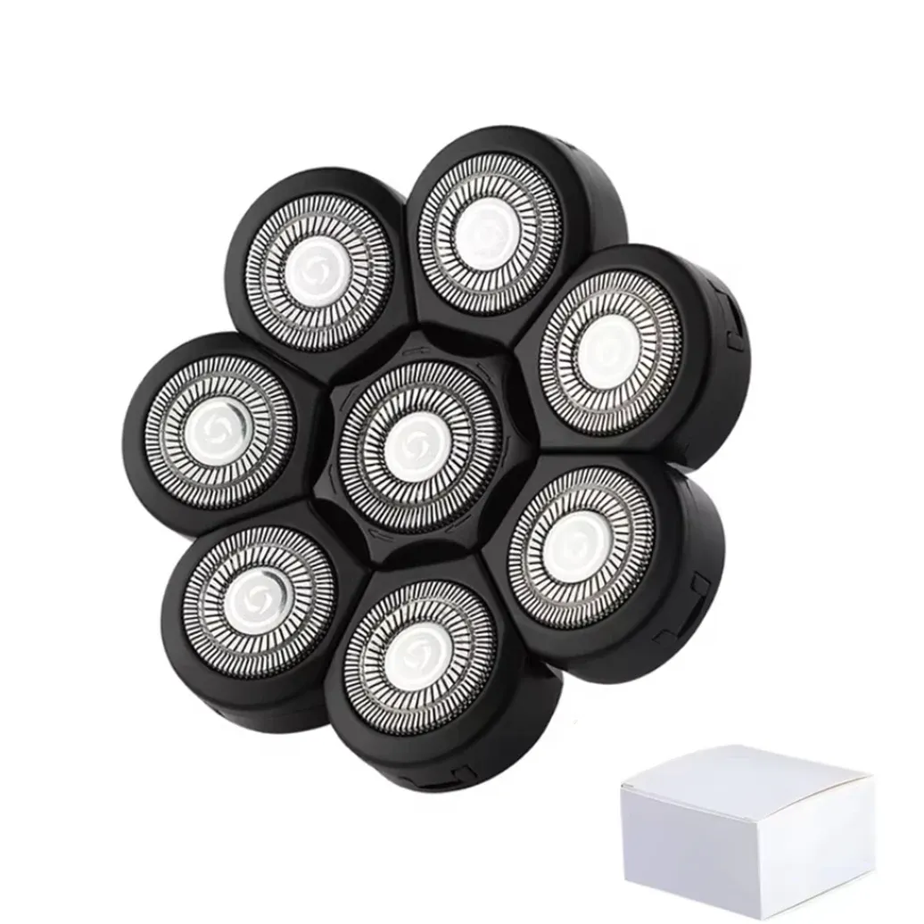 Têtes de rasoir électriques de remplacement 3D, 4D, 5D, 6D, 7D, 8D, 9D | Tondeuse nez, tondeuse à cheveux et têtes de massage facial 19