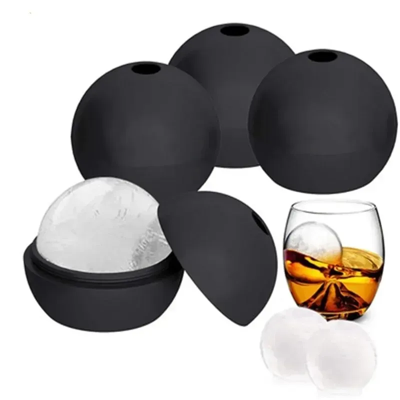 Moule en silicone en forme de rond pour glaçons de hockey sur glace, bricolage créatif - Image 1
