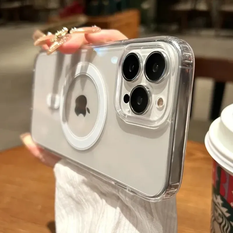 Détail du design de la coque MagSafe