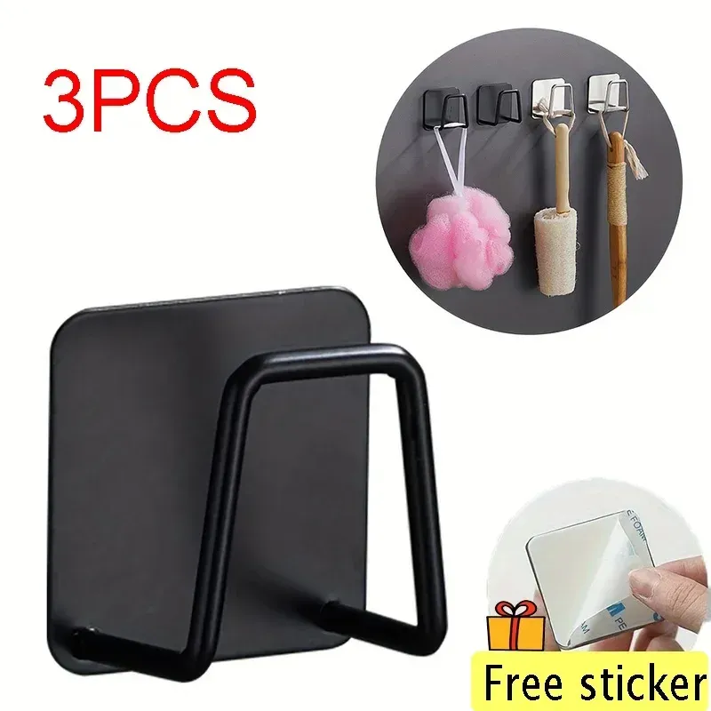 Porte-éponge pour évier de cuisine, étagère d'évier en acier inoxydable, supports adhésifs, égouttoir, support de séchage, crochet mural, accessoires, organisateur de rangement 17