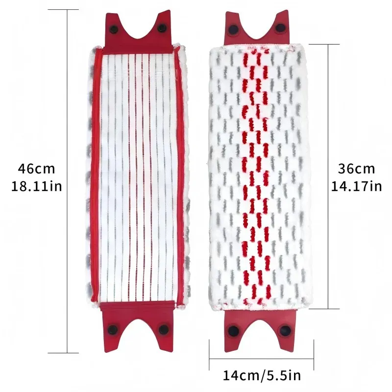 Tampons de rechange en microfibre pour balai plat Vileda Ultra Max, séchage rapide, lavables en machine 2