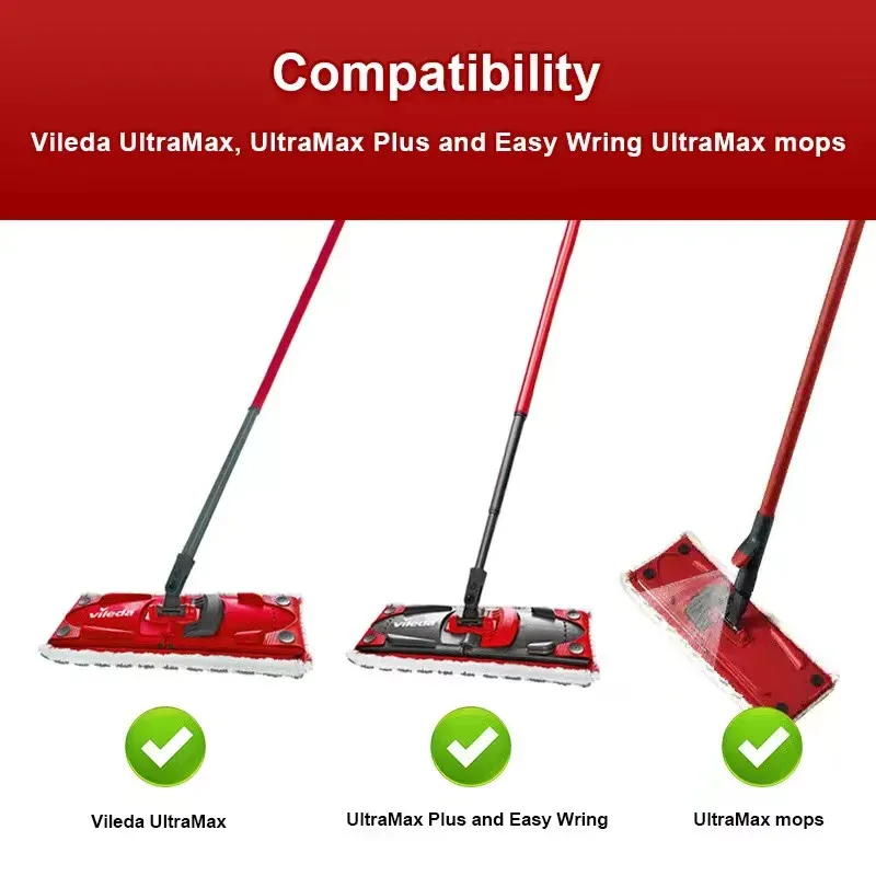 Détail du tampon microfibre Vileda Ultra Max