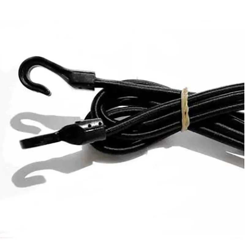 Sangle élastique de fixation pour voiture avec crochets en plastique, idéale pour bagages, tente, kayak, bateau, canoë et vélos, disponible en 1 m, 1,5 m et 2 m 4