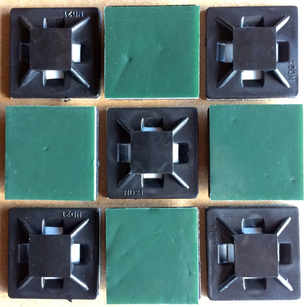 Support de fixation pour serre-câble, fixation murale