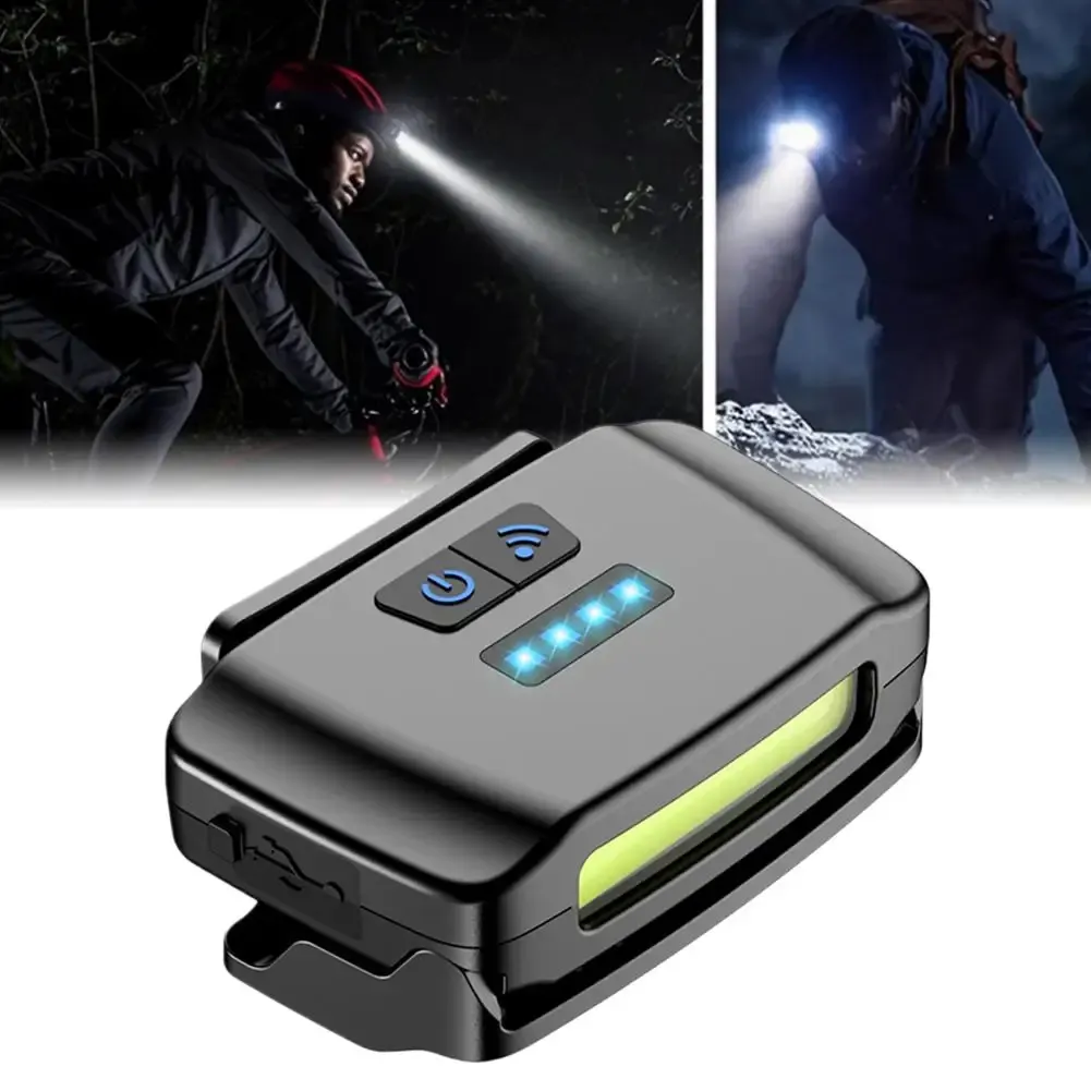 Lampe à clip LED pour casquette, mode lumière rouge