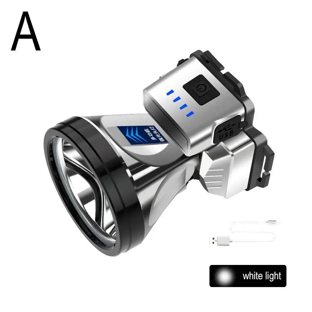 Lampe à pince LED à détection de mouvement, rechargeable et étanche, avec lumière rouge pour la pêche nocturne et le camping 8