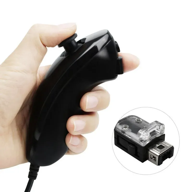 Nunchuk filaire pour Nintendo Wii, détail de la construction