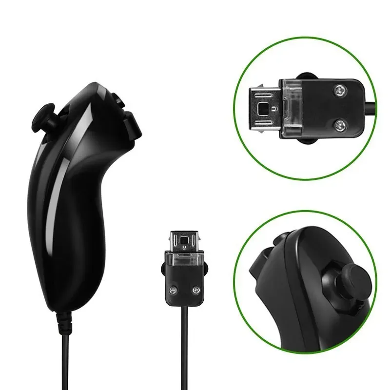 Nunchuk filaire pour Nintendo Wii, vue principale