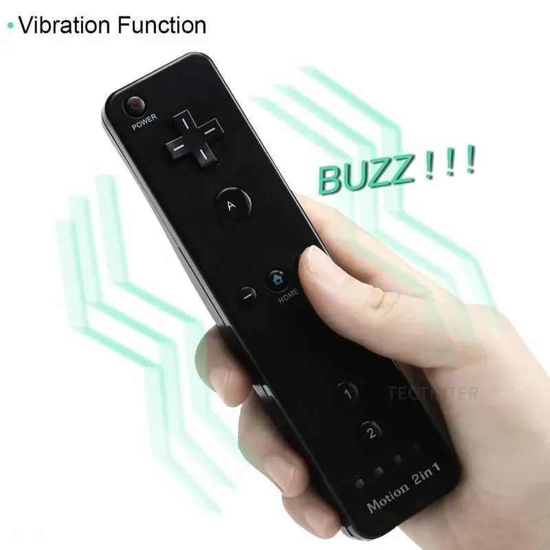 Nunchuk filaire pour Nintendo Wii, vue d'ensemble