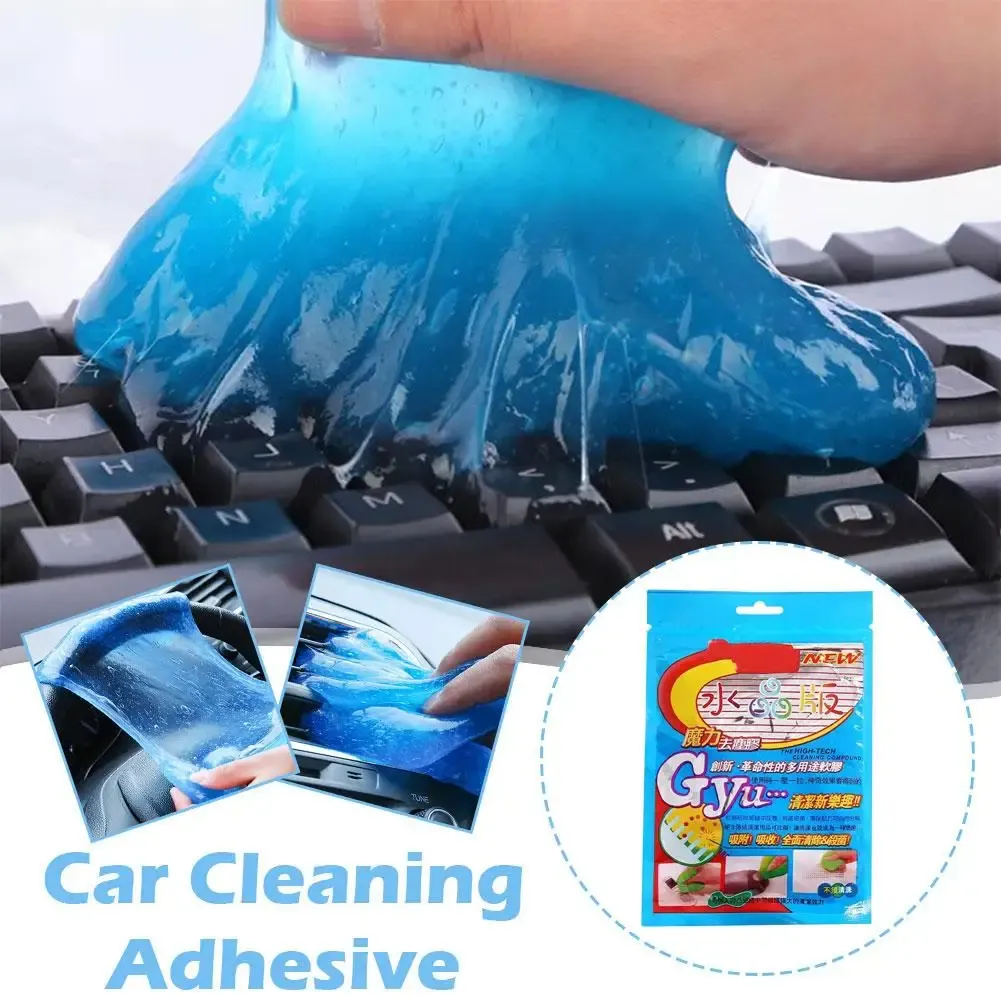 Nettoyant en gel réutilisable pour voiture, idéal pour clavier et évents, élimination de la poussière Slime D343, gel multi-usage, outil automobile D3B4, 4 couleurs 3