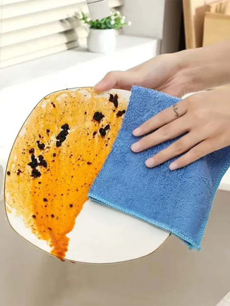 Détail du chiffon microfibre