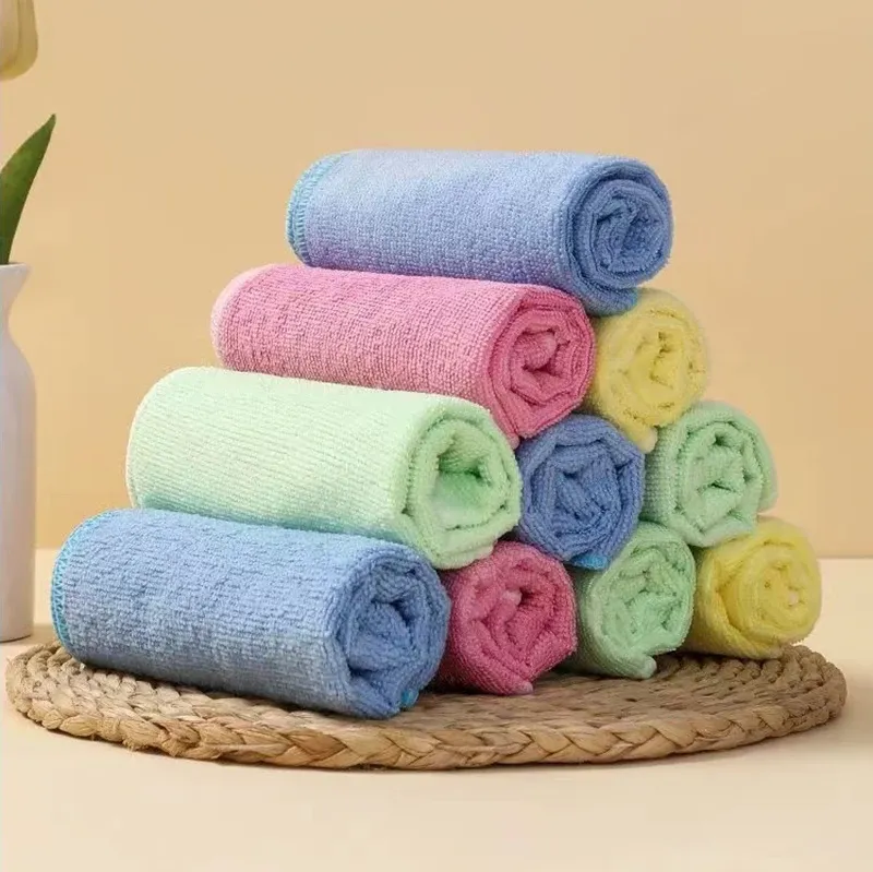 Chiffon microfibre en situation