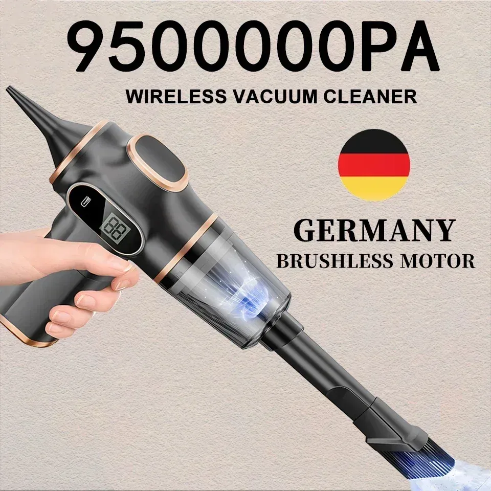 Aspirateur à main sans fil Xiaomi 9500000Pa, portable, usage domestique et automobile - Image 1