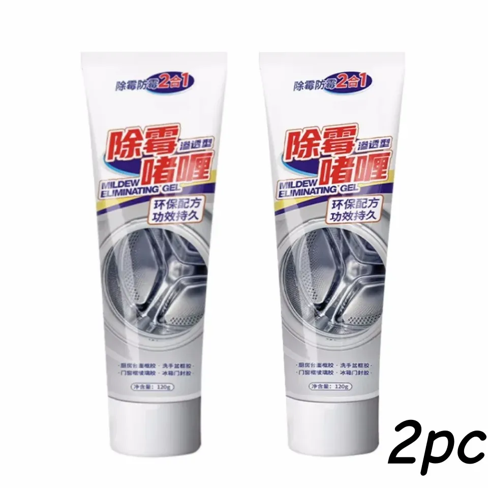 Gel nettoyant anti-moisissure 120 g pour lave-linge, réfrigérateur et joints en caoutchouc 7