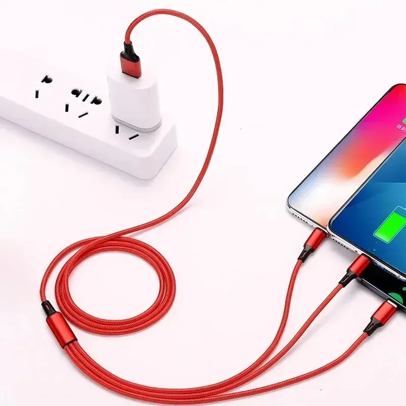 Câble USB 3 en 1 utilisation