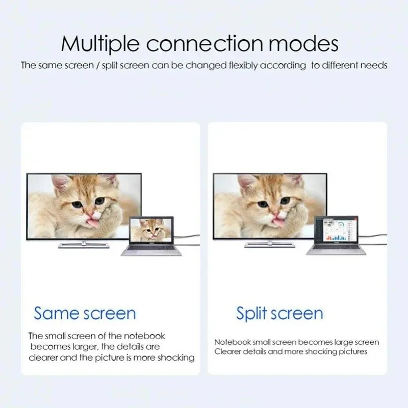 Câble de conversion vidéo, vue détaillée